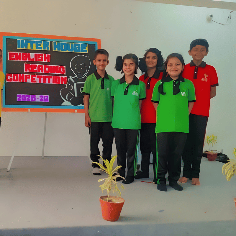 Inter House English Reading Competition