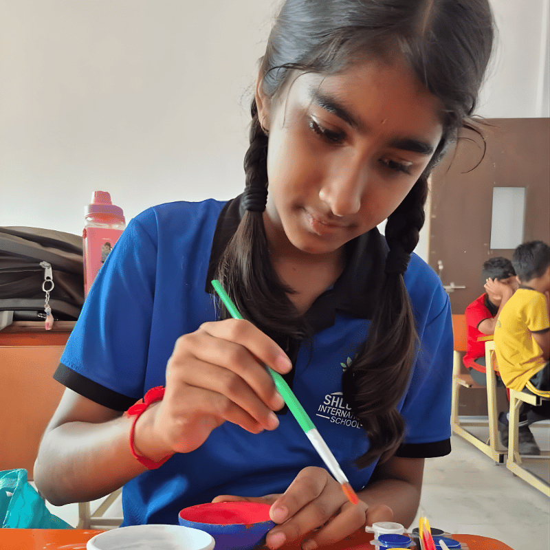 Inter House Diya Making Competition